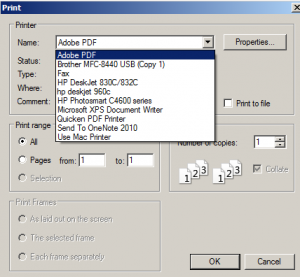 How to create a pdf on a pc